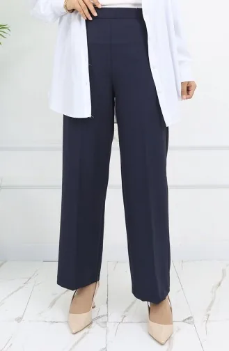 Wijde Broek 4001-02 Marineblauw 4001-02
