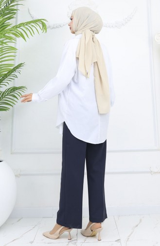 Navy Blue Pants 4001-02