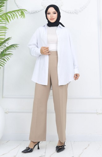 Pantalon Café au lait 4001-04