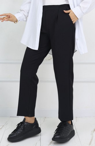 Pantalon Noir 4002-01