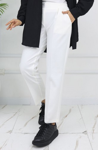 Ecru Pants 4002-06