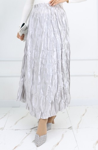 Light Gray Skirt 0048-06