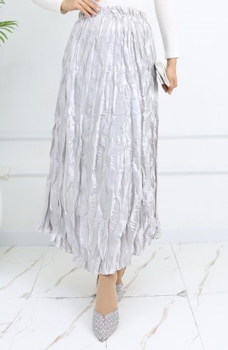 Light Gray Skirt 0048-06