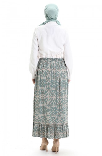 Green Almond Skirt 2012F-01