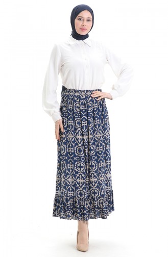 Navy Blue Skirt 2012F-02