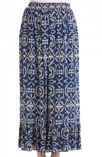 Navy Blue Skirt 2012F-02