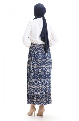 Navy Blue Skirt 2012F-02