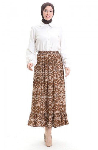 Tan Skirt 2012F-03