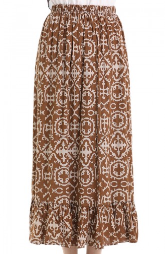 Tan Skirt 2012F-03