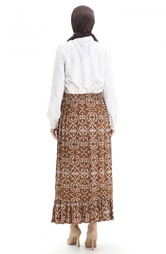 Tan Skirt 2012F-03