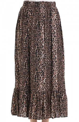 Jupe Couleur Brun 2012L-03