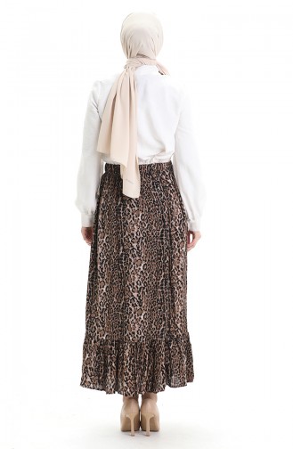 Jupe Couleur Brun 2012L-03