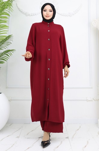 Claret Red Suit 2025-02