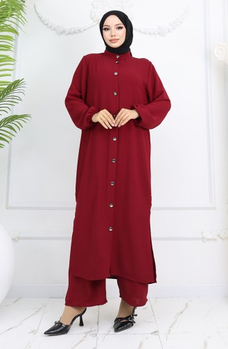 Claret Red Suit 2025-02
