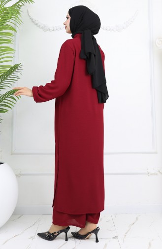 Claret Red Suit 2025-02