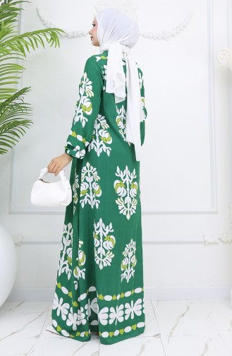 Robe Hijab Vert 0046-01