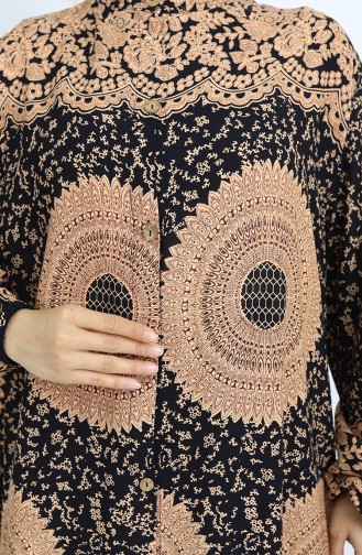 Maroon İslamitische Jurk 0047-05