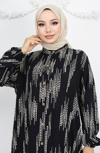 Robe Hijab Noir 0049-04