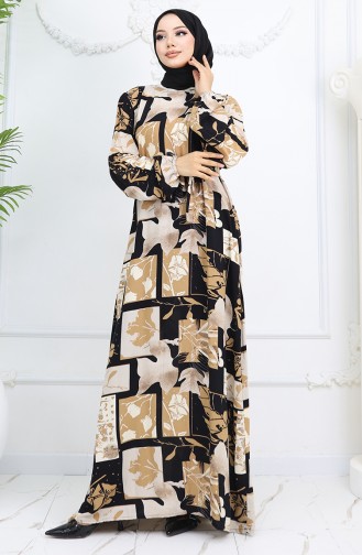Schwarz Hijab Kleider 2026-02