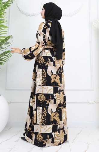 Schwarz Hijab Kleider 2026-02