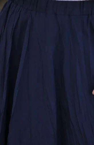 Voile Uitlopende Rok 71258-02 Marineblauw 71258-02