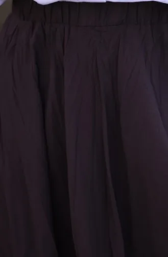 Voile Uitlopende Rok 71258-05 Pruim 71258-05