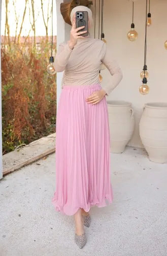 Chiffon Faltenrock 71262-07 Rosa 71262-07