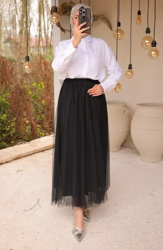 Jupe En Tulle 71265-01 Noire 71265-01