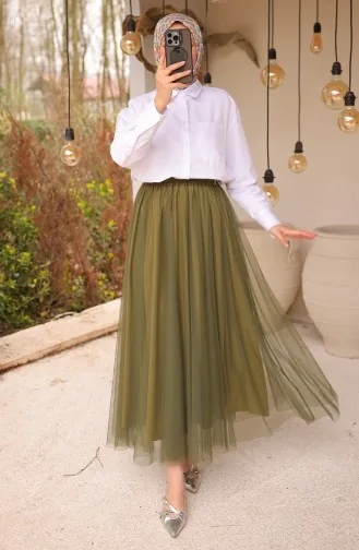 Jupe En Tulle 71265-04 Kaki 71265-04