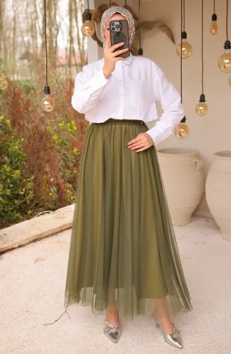Jupe En Tulle 71265-04 Kaki 71265-04