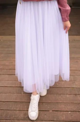 Jupe En Tulle 71265-05 Blanche 71265-05