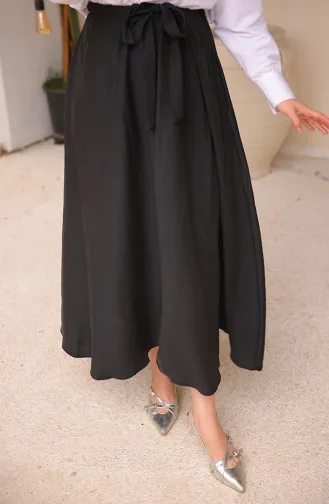 Elastische Tailleband Met Riem 71266-01 Zwart 71266-01