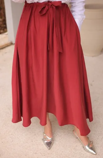 Elastische Tailleband Met Riem 71266-04 Pruim 71266-04