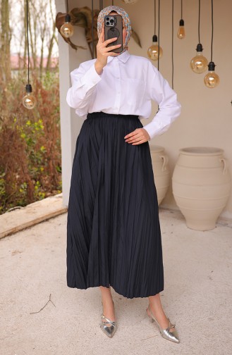 Navy Blue Skirt 71268-02