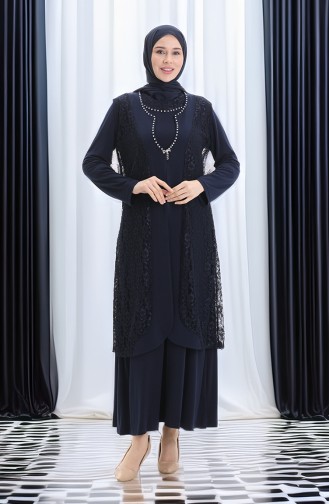 Navy Blue Suit 4123-02