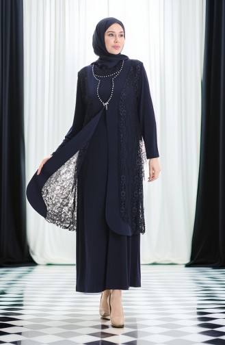 Navy Blue Suit 4123-02