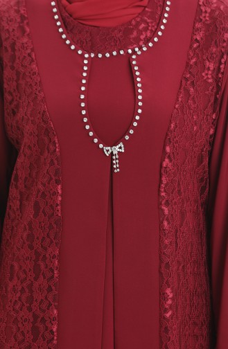 Claret Red Suit 4123-03
