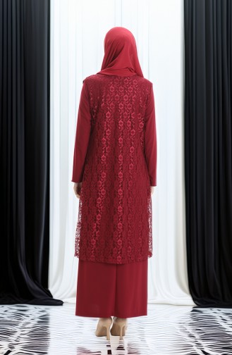 Claret Red Suit 4123-03