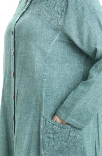 Light Green Abaya 8082-05