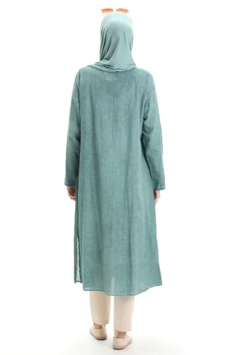 Light Green Abaya 8082-05