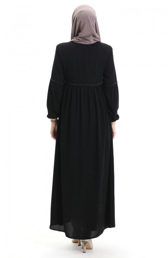 Black Abaya 5081-01