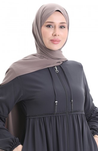 Light Black Abaya 5081-05