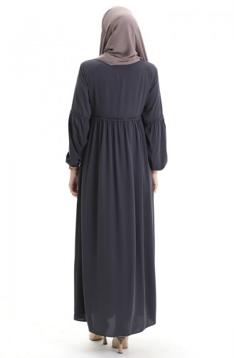 Light Black Abaya 5081-05