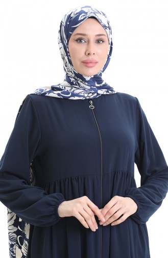 عباءه أزرق كحلي 5082-02
