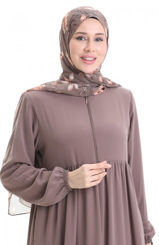 عباءه كستنائي 5082-06