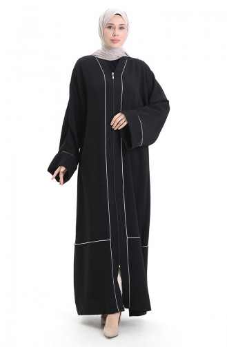 Black Abaya 4470-02