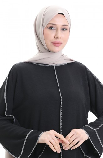 Robe Hijab Noir 5115-01