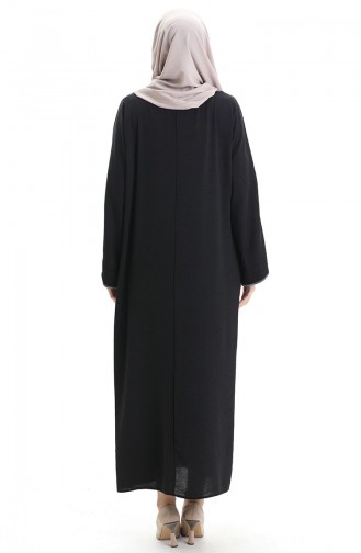 Robe Hijab Noir 5115-01