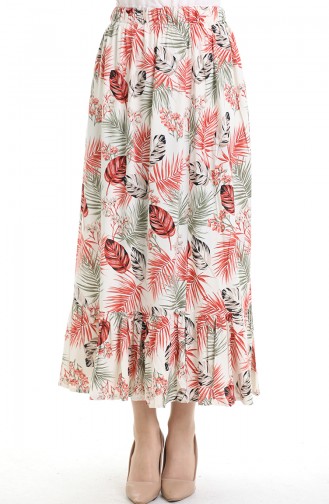 Brick Red Skirt 2012-01