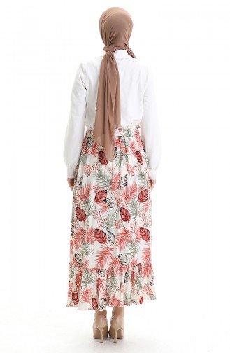 Brick Red Skirt 2012-01